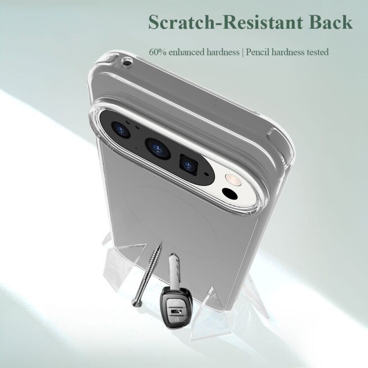 Захисний чохол LEREACH TOC Crystal Series для Google Pixel 10 / 10 Pro - Transparent: фото 8 з 17
