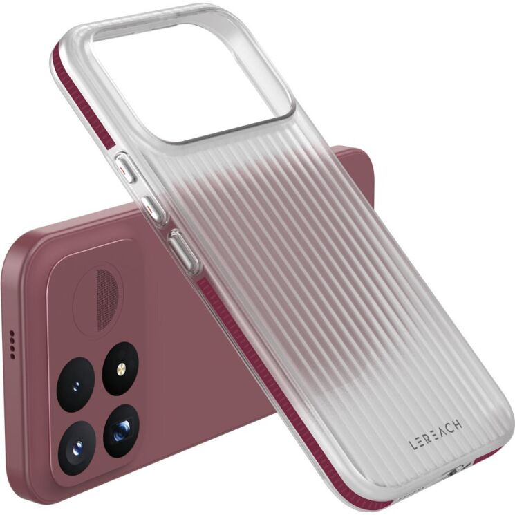 Защитный чехол LEREACH TOC Series для Xiaomi Poco F9 Ultra - Cherry: фото 1 из 12