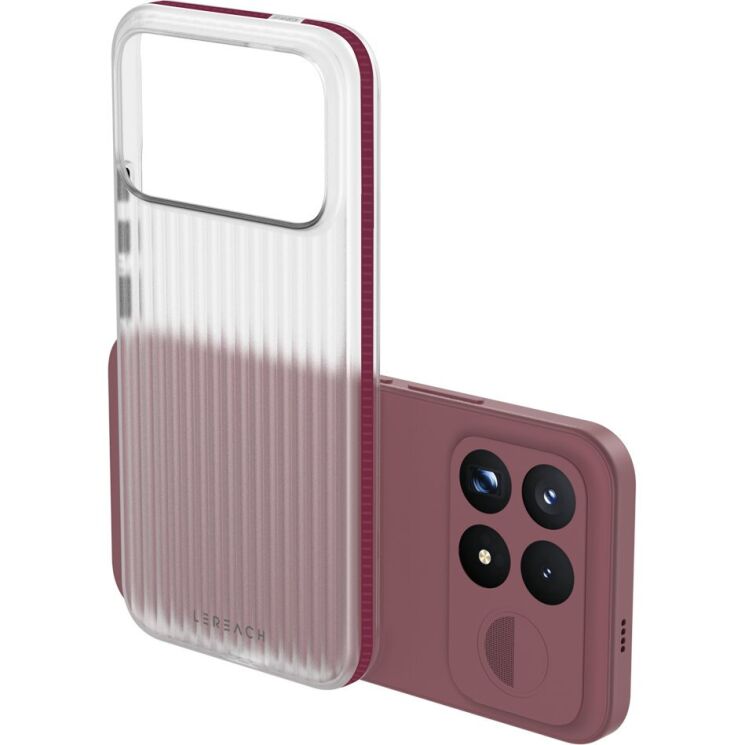 Защитный чехол LEREACH TOC Series для Xiaomi Poco F9 Ultra - Cherry: фото 6 из 12