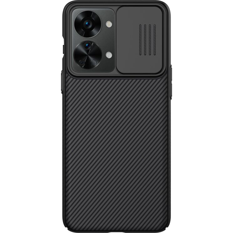 Защитный чехол NILLKIN CamShield Case для OnePlus Nord 2T - Black: фото 1 из 18