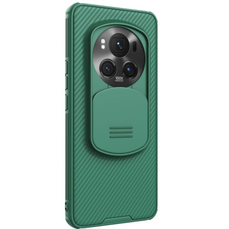 Защитный чехол NILLKIN CamShield Pro для Honor Magic 6 Pro - Green: фото 3 из 10