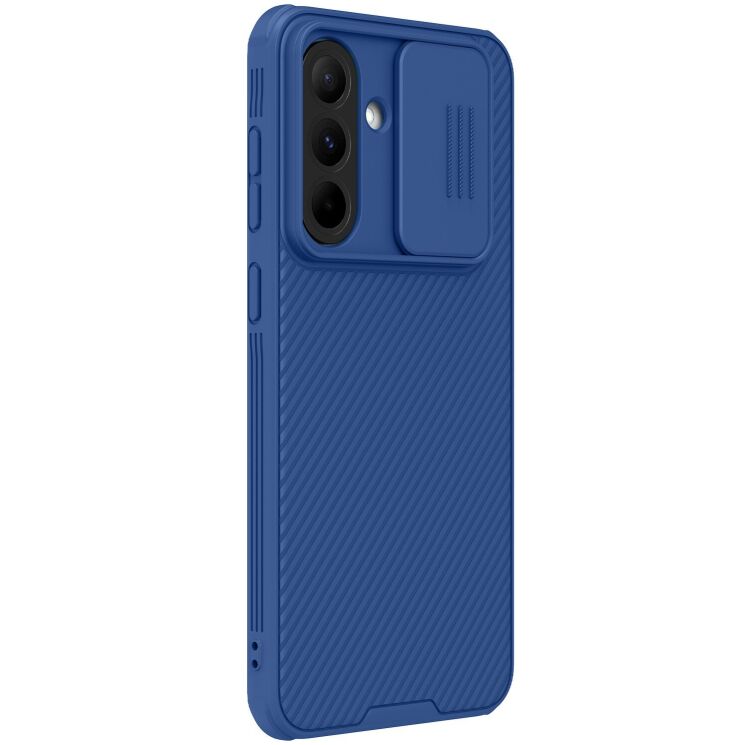 Защитный чехол NILLKIN CamShield Pro для Samsung Galaxy A56 (A566) - Blue: фото 3 из 19