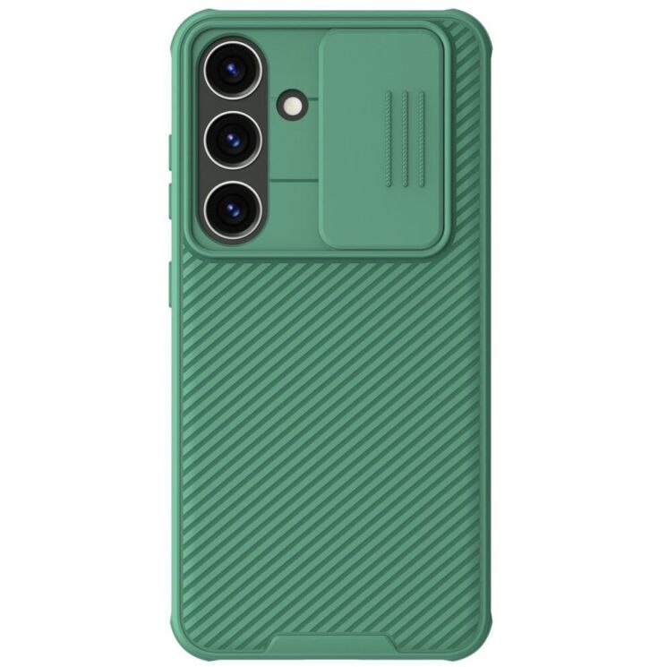 Захисний чохол NILLKIN CamShield Pro with Magnetic Attachment для Samsung Galaxy S24 Plus - Green: фото 1 з 15