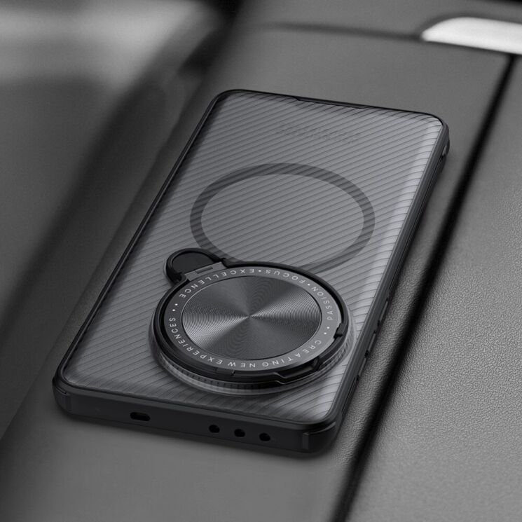 Защитный чехол NILLKIN CamShield Prop Magnetic (Clear Version) для OnePlus 13 - Black: фото 13 из 14