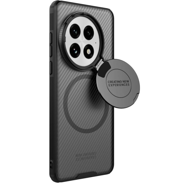 Защитный чехол NILLKIN CamShield Prop Magnetic (Clear Version) для OnePlus 13 - Black: фото 5 из 14