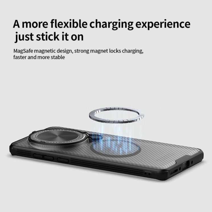 Защитный чехол NILLKIN CamShield Prop Magnetic (Clear Version) для OnePlus 13 - Black: фото 10 из 14