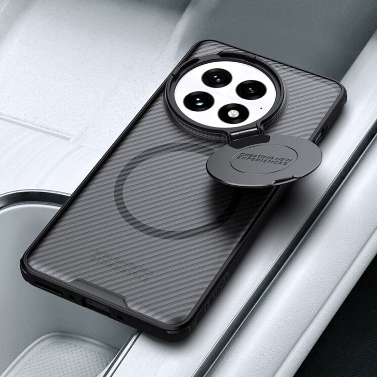 Защитный чехол NILLKIN CamShield Prop Magnetic (Clear Version) для OnePlus 13 - Black: фото 12 из 14