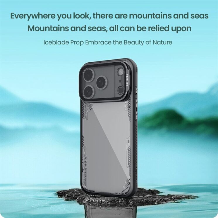 Захисний чохол NILLKIN Iceblade Prop (Precise Cut-out) для iPhone 18 Pro / 17 Pro - Black (423622B) Захисний чохол NILLKIN Iceblade Prop (Precise Cut-out) для iPhone 18 Pro / 17 Pro - Black: фото 6 з 17