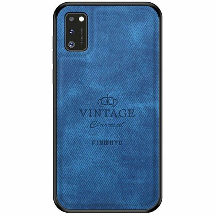 Захисний чохол PINWUYO Vintage Series для Samsung Galaxy A41 (A415) - Blue: фото 1 з 13
