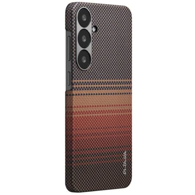 Защитный чехол Pitaka Tactile Woven Case для Samsung Galaxy S25 Plus (S936) KS2503S - Sunset: фото 3 из 11