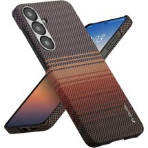 Защитный чехол Pitaka Tactile Woven Case для Samsung Galaxy S25 Plus (S936) KS2503S - Sunset: фото 1 из 11