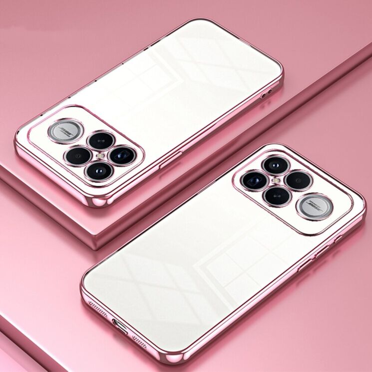 Защитный чехол Reframe Electroplating Frame для Xiaomi Poco F8 Ultra - Pink (403447P) Защитный чехол Reframe Electroplating Frame для Xiaomi Poco F8 Ultra - Pink: фото 2 из 7