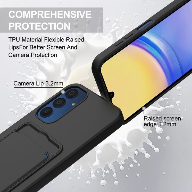 Захисний чохол Reframe Silicone Holder для Samsung Galaxy A54 (A546) - Black: фото 7 з 7