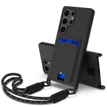 Защитный чехол Reframe Silicone Holder для Samsung Galaxy S24 Ultra (S928) - Black: фото 1 из 7