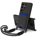 Защитный чехол Reframe Silicone Holder для Samsung Galaxy S24 Ultra (S928) - Black: фото 1 из 7