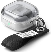 Захисний чохол Ringke Air (FH) для Samsung Galaxy Buds 4 / Buds 4 Pro (8800328818903) - Clear Black: фото 1 з 14