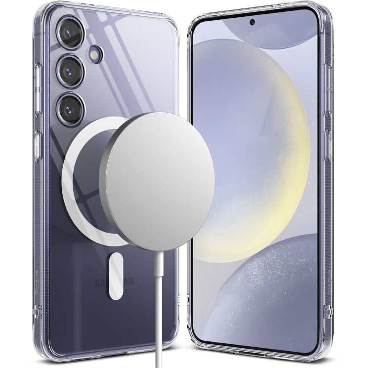 Захисний чохол Ringke Fusion Magnetic для Samsung Galaxy S24 (S921) 8809961782626 - Clear: фото 1 з 17