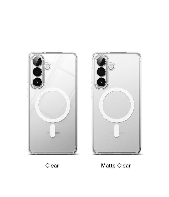 Защитный чехол Ringke Fusion Magnetic для Samsung Galaxy S26 Plus (S947) 8800328815032 - Clear: фото 14 из 17