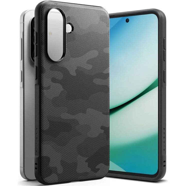 Захисний чохол Ringke Onyx для Samsung Galaxy A36 (A366) / A56 (A566) 8800293852339 - Camo Black: фото 2 з 15
