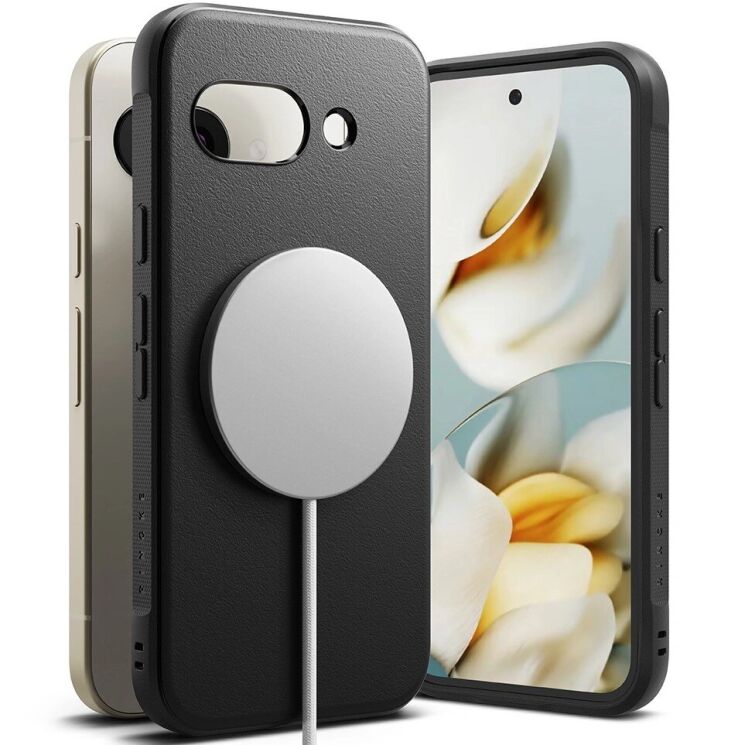 Защитный чехол Ringke Onyx Magnetic (FP) для Google Pixel 9a (8800293853381) - Black: фото 2 из 13