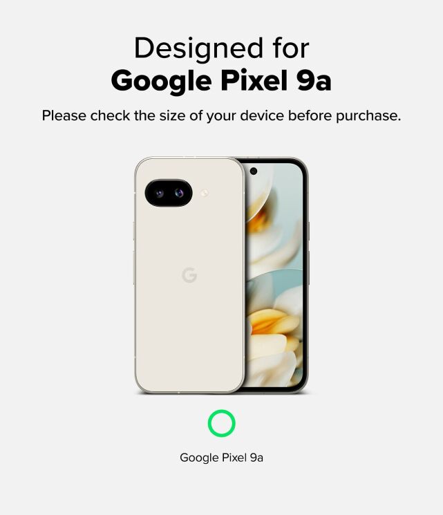 Защитный чехол Ringke Onyx Magnetic (FP) для Google Pixel 9a (8800293853381) - Black: фото 5 из 13