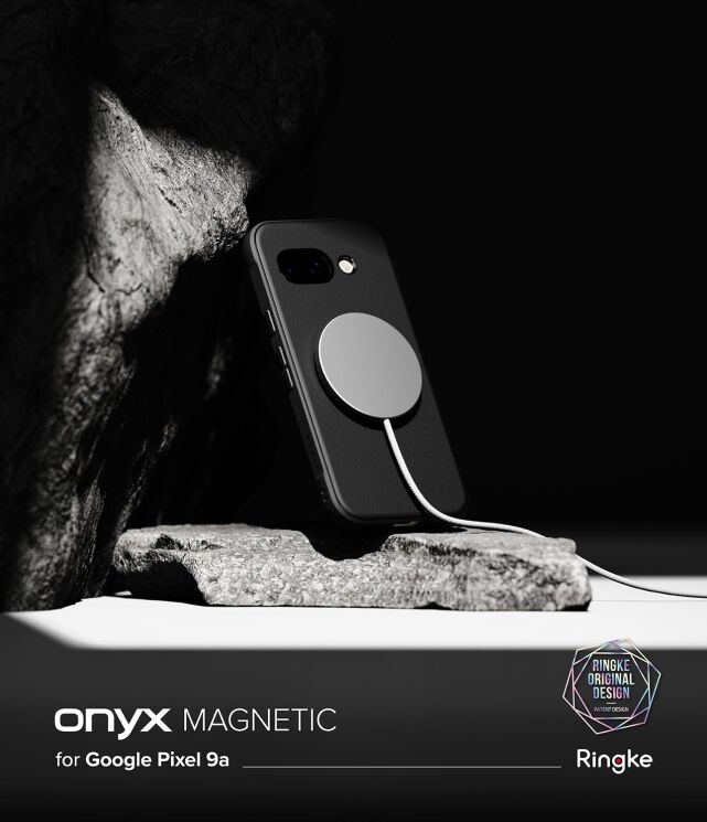Защитный чехол Ringke Onyx Magnetic (FP) для Google Pixel 9a (8800293853381) - Black: фото 4 из 13