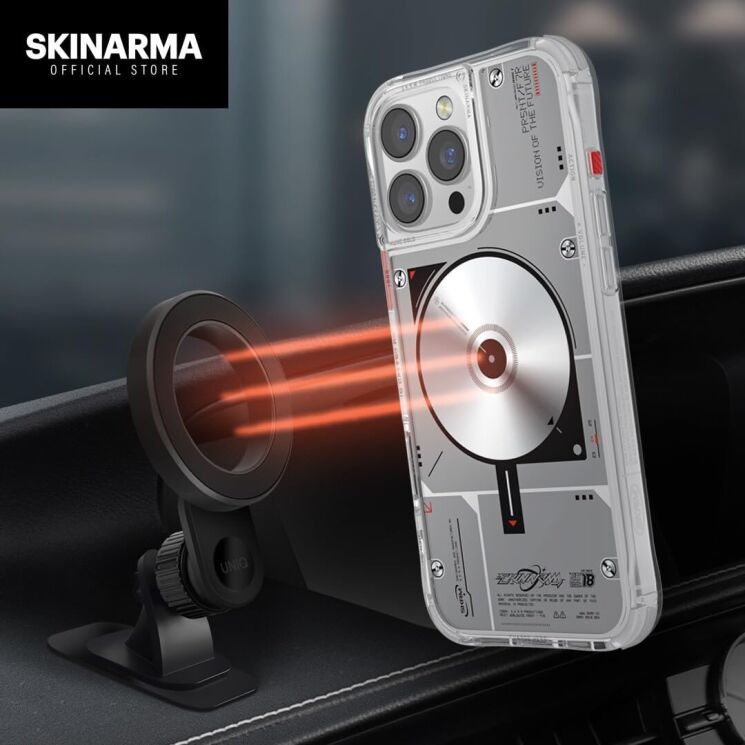 Защитный чехол SKINARMA NOVA Mag-Charge для Apple iPhone 16 Pro Max - Black: фото 9 из 9
