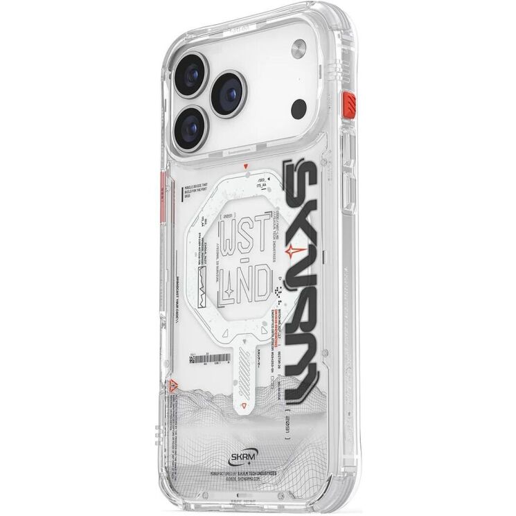 Защитный чехол SKINARMA SONIX Mag-Charge для iPhone 17 Pro Max (SK-2025IPP6.9-SONIX-CLR) - Transparent: фото 3 из 4