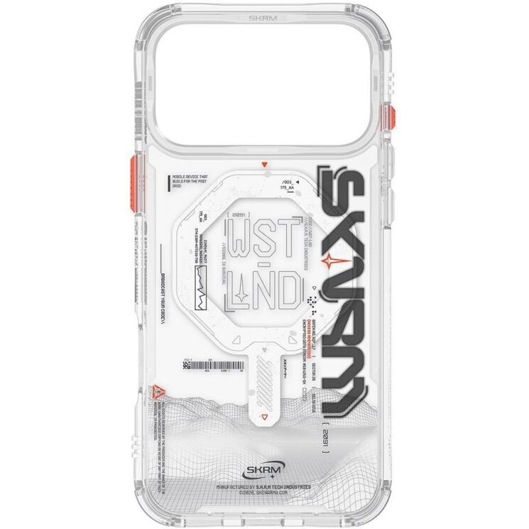 Защитный чехол SKINARMA SONIX Mag-Charge для iPhone 17 Pro Max (SK-2025IPP6.9-SONIX-CLR) - Transparent: фото 4 из 4