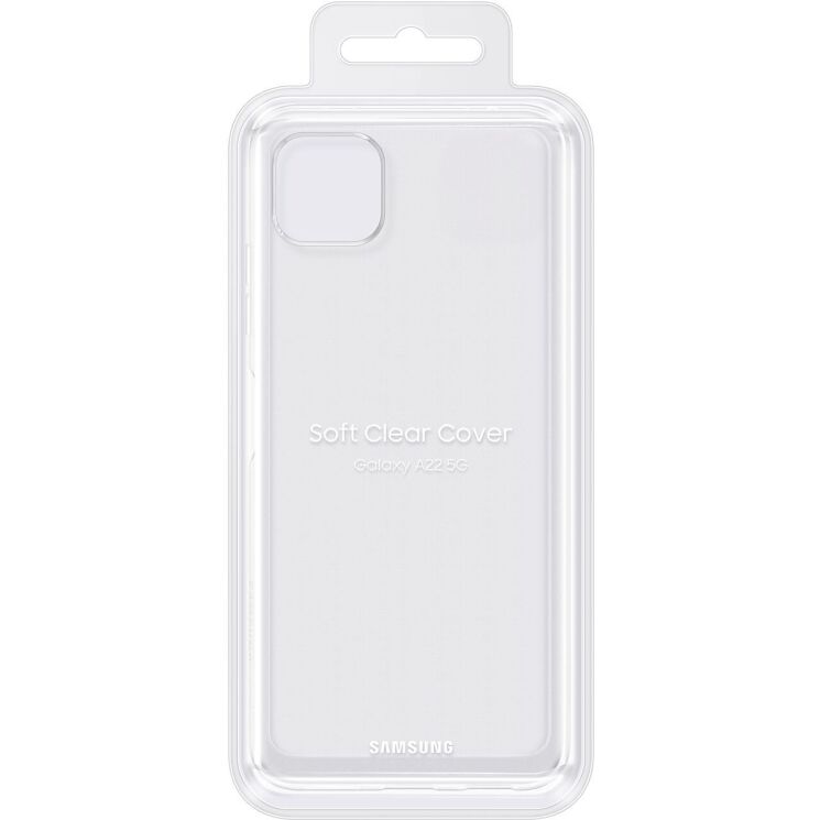 Защитный чехол Soft Clear Cover для Samsung Galaxy A22 5G (A226) - Transparent: фото 7 из 7