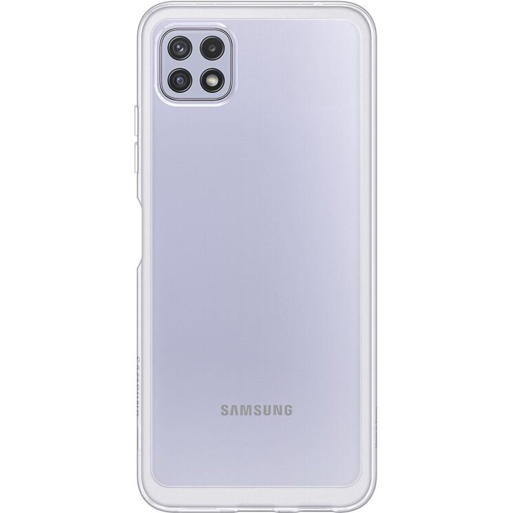 Защитный чехол Soft Clear Cover для Samsung Galaxy A22 5G (A226) - Transparent: фото 1 из 7