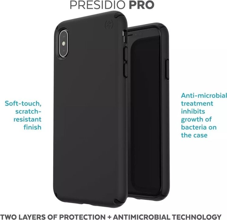 Защитный чехол Speck Presidio Pro для Apple iPhone XS Max - Blue: фото 6 из 7