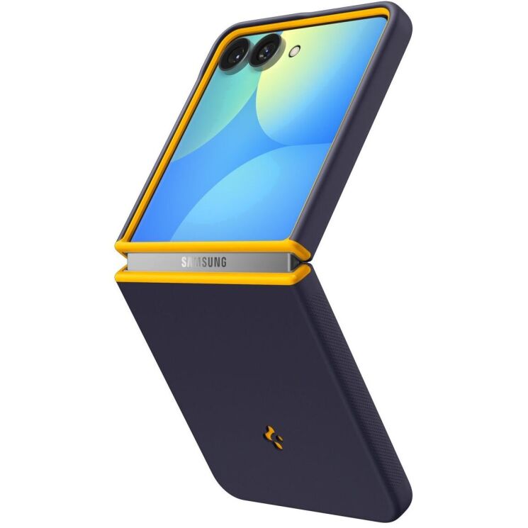 Защитный чехол Spigen Nano Pop MagFit (FF) для Samsung Galaxy Flip 8 (ACS11522) - Blueberry Navy (423560NB) Защитный чехол Spigen Nano Pop MagFit (FF) для Samsung Galaxy Flip 8 (ACS11522) - Blueberry Navy: фото 3 из 12