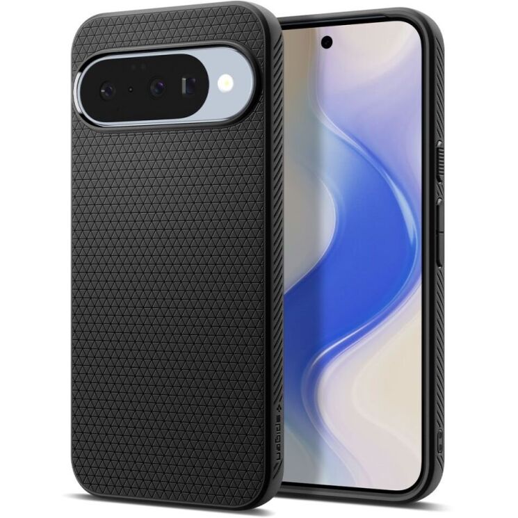 Захисний чохол Spigen (SGP) Liquid Air для Google Pixel 10 / 10 Pro (ACS09714) - Matte Black: фото 1 з 19