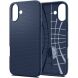 Защитный чехол Spigen (SGP) Liquid Air для Apple iPhone 16 - Navy Blue (360766L). Фото 1 из 16