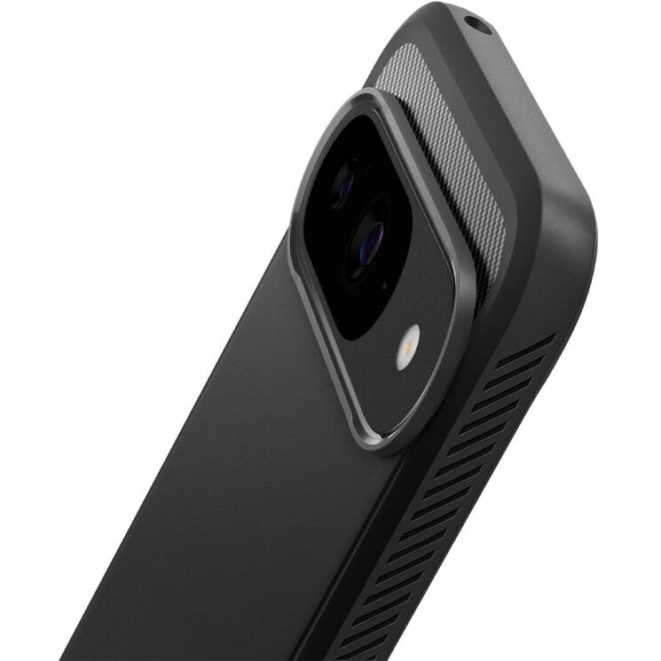 Защитный чехол Spigen (SGP) Rugged Armor для Google Pixel 9 / 9 Pro - Matte Black: фото 6 из 19