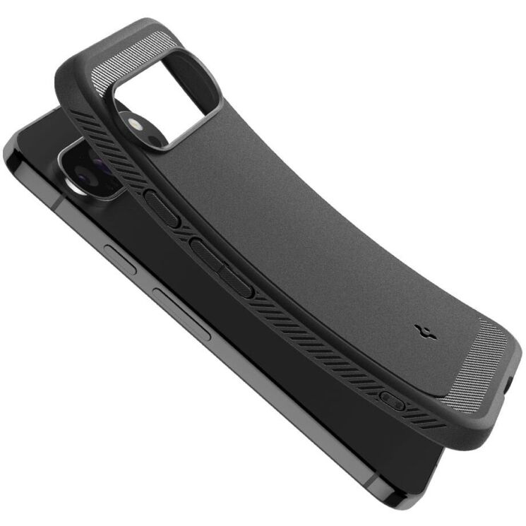 Защитный чехол Spigen (SGP) Rugged Armor для Google Pixel 9 / 9 Pro - Matte Black: фото 10 из 19