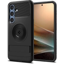 Защитный чехол Spigen (SGP) Slim Armor (MagFit) для Samsung Galaxy S25 (S931) ACS08920 - Black: фото 1 из 10