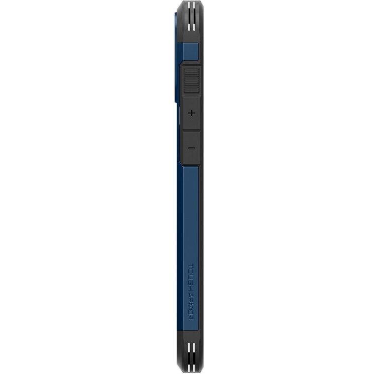 Защитный чехол Spigen (SGP) Tough Armor (MagFit) для Apple iPhone 16 - Navy Blue: фото 10 из 17