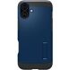 Защитный чехол Spigen (SGP) Tough Armor (MagFit) для Apple iPhone 16 - Navy Blue (360797L). Фото 2 из 17