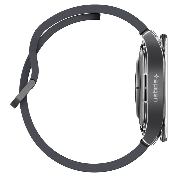 Защитный чехол Spigen (SGP) Ultra Hybrid (FW) для Samsung Galaxy Watch 6 (44mm) - Crystal Clear: фото 11 из 18