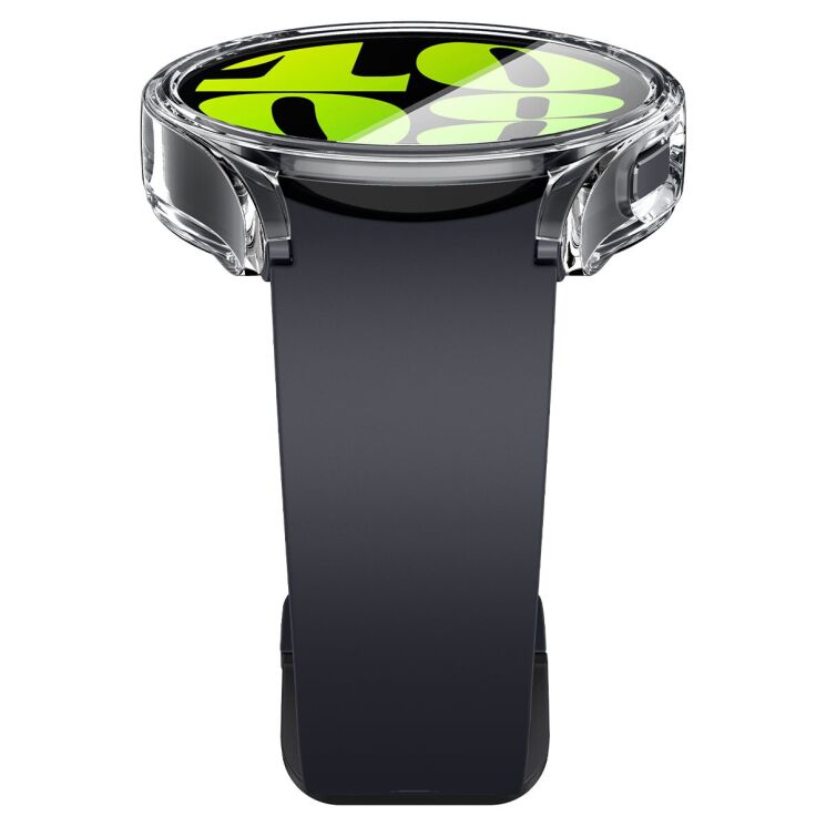 Защитный чехол Spigen (SGP) Ultra Hybrid (FW) для Samsung Galaxy Watch 6 (44mm) - Crystal Clear: фото 6 из 18