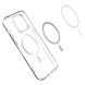 Защитный чехол Spigen (SGP) Ultra Hybrid (MagFit) для Apple iPhone 14 Pro - Frost Clear (301350MC). Фото 4 из 14