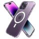 Защитный чехол Spigen (SGP) Ultra Hybrid (MagFit) для Apple iPhone 14 Pro - Frost Clear (301350MC). Фото 2 из 14