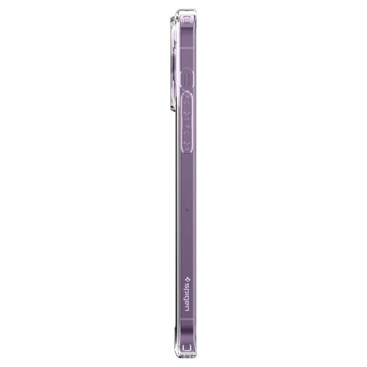 Защитный чехол Spigen (SGP) Ultra Hybrid (MagFit) для Apple iPhone 14 Pro - Frost Clear: фото 7 из 14
