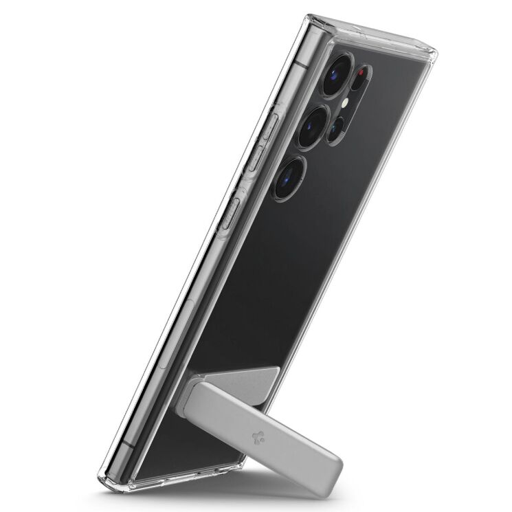 Захисний чохол Spigen (SGP) Ultra Hybrid S для Samsung Galaxy S23 Ultra (S918) - Crystal Clear: фото 5 з 20