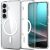 Захисний чохол Spigen Ultra Hybrid (MagFit) для Samsung Galaxy S26 (S942) ACS10734 - Clear / White: фото 1 з 14