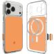 Захисний чохол Spigen Ultra Hybrid T MagFit для iPhone 18 Pro Max (ACS12133) - Glossy Orange (440307O). Фото 2 з 14