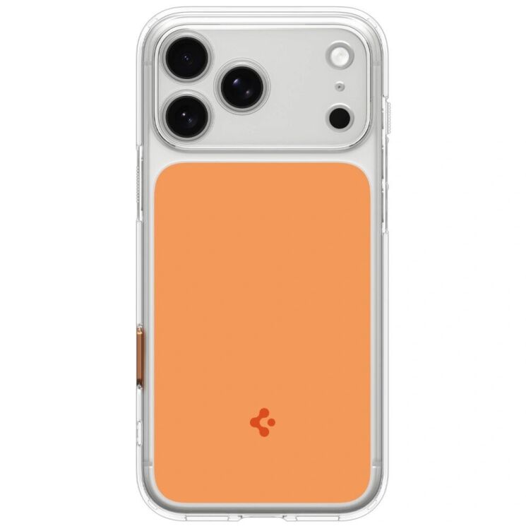 Захисний чохол Spigen Ultra Hybrid T MagFit для iPhone 18 Pro Max (ACS12133) - Glossy Orange: фото 3 з 14