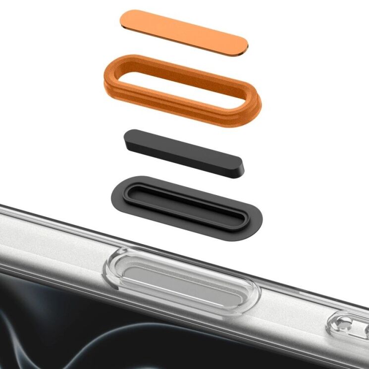 Захисний чохол Spigen Ultra Hybrid T MagFit для iPhone 18 Pro Max (ACS12133) - Glossy Orange: фото 6 з 14